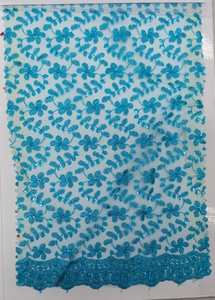 Tela de malla ligera Net Sifl lisa de 58 cm de ancho, Bada Panna, 20 metros, ideal para disfraces, Kurtis, Saris y atuendos femeninos. - Product Image 2
