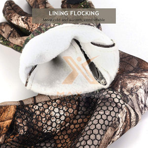 Produit phare à prix abordable : Gants de chasse d'extérieur en polyester, imperméables, antidérapants, avec sangle de poignet réglable, qualité supérieure, pour commande en gros - Product Image 4