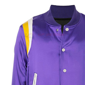 เสื้อแจ็คเก็ตซาตินผู้ชายแฟชั่นใหม่ปี 2026 บริการ OEM MOQ ต่ำ เป็นมิตรกับสิ่งแวดล้อม ระบายอากาศได้ดี เสื้อแจ็คเก็ตฤดูหนาวขายดี ราคาสมเหตุสมผล - Product Image 3