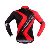 Jersey de Ciclismo Personalizado 2025 para Hombre, Manga Larga, Antibacterial, Transpirable, Poliéster/Spandex, Logotipo Frontal Sublimado