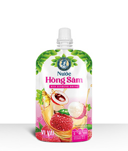 Bebida de Ginseng Rojo a Granel 150ml, Jugo de Frutas y Verduras con Sabor a Lichi - Product Image 1