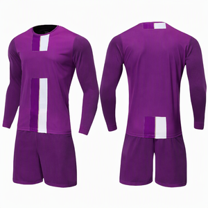 Conjunto de Camiseta y Pantalones Cortos de Fútbol para Hombre, Amarillo, Rojo y Blanco, Manga Larga, Cuello Redondo, Estampado Sublimado, Absorbe la Humedad, Ajuste Atlético, para Todas las Temporadas - Product Image 3