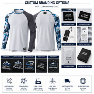 Camiseta de Compresión de Manga Larga para Hombre, Protección UV de Secado Rápido, para Surf, Fabricante de Ropa Deportiva con Etiqueta Privada OEM ODM - Product Image 5