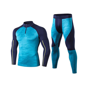 Survêtement de compression premium pour hommes – Tissu extensible confortable, séchage rapide – Vêtements de sport et d'entraînement pour la gym – Fournisseur et fabricant - Product Image 4