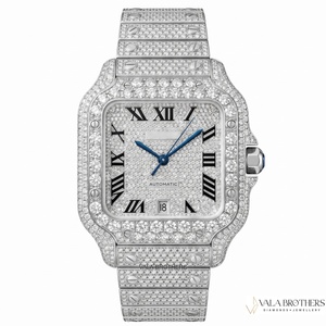 Reloj de Lujo con Diamantes Moissanite para Hombre y Mujer, Estilo Hip Hop, Brillante, de Diseño Premium - Product Image 5