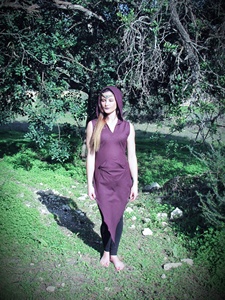 เสื้อคลุมมีฮู้ดสไตล์เอลฟ์ ผ้าฝ้ายทรงพิกซี่ ชายเสื้อแหลม สไตล์โบโฮ แฟรี่ เหมาะสำหรับงานเทศกาล เสื้อแขนยาวพลิ้วไหวสำหรับผู้หญิง - Product Image 4