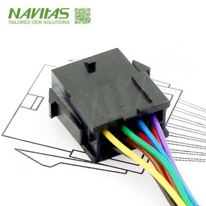 43025-0800 8 Pin Female Micro-Fit 3.0 Connector Wire Harness 26AWG OEM Custom Cable Assembly RoHS - Product Image 2