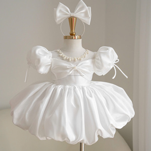 34 Vestidos de Burbuja para Bebés Niñas al por Mayor, Vestidos de Princesa para Fiestas de Cumpleaños, Fabricante OEM Personalizado - Product Image 4
