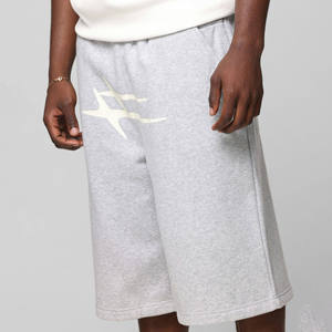 กางเกงขาสั้นออกกำลังกายผู้ชายสไตล์สตรีทแฟชั่น ผ้าฝ้ายฟลีซหนานุ่ม สำหรับวิ่งและฟิตเนส ขายส่งจากโรงงาน - Product Image 3