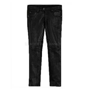 Pantalón de cuero para hombre más vendido a precio económico, pantalón de cuero recién llegado, pantalón de cuero genuino para hombre - Product Image 4