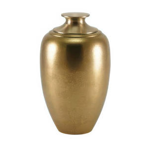 Urna Funeraria de Lujo de Latón de Diseño Europeo/Americano, Ecológica y Decorativa para Guardar Cenizas en Servicios Conmemorativos y Uso para Mascotas - Product Image 4