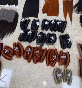 Cheveux naturels ondulés Shin Hairs, boucles œuf, ondulations océaniques, cheveux humains vierges Remy vietnamiens, mèches noires, double trame, haute qualité, rebondissants - Product Image 2