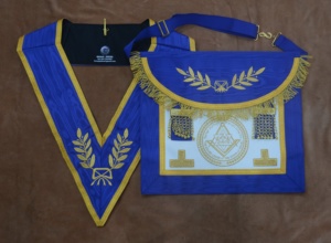 Masonic Scottish Rite Master Mason Apron Grand Lodge of Israel Master Mason Apron - Product Image 2