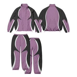 2026 Custom Own Logo Jogging <b>Wind</b> <b>Breaker</b> Tracksuit Zip up Men Oversized Manufacture Nylon Windbreaker Tracksuit for Men's - Product Image 6