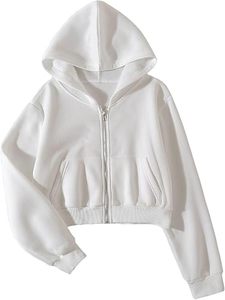 Premium Custom Cropped Zip Hoodie Men Relaxed Fit Cotton Blend <b>Fleece</b> Full Zip <b>Jacket</b> Cartoon Pattern Eco-Friendly <b>Lined</b> 350g - Product Image 1