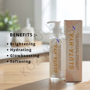 Crème Corporelle Éclat Parfait Gluta-Hya au Glutathion et Acide Hyaluronique, Hydratante, Éclaircissante, Légère et Absorption Rapide 100ml - Product Image 3