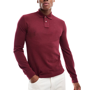 Polo de golf para hombre, mezcla de algodón y spandex, con logotipo bordado, manga corta, informal, al precio más bajo. - Product Image 4