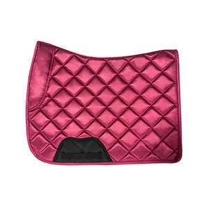 Tapis de selle de dressage et de saut personnalisés en gros, en cuir et coton de haute qualité, doux et respirants pour la course hippique - Product Image 5