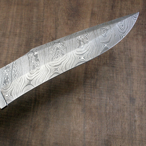 Couteau de chasse, couteau à lame fixe pour l'extérieur, acier inoxydable durable, outil de survie pour le camping et la chasse, fabrication sur mesure OEM ODM, vente en gros - Product Image 5