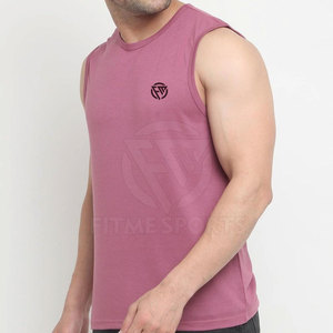 เสื้อกล้ามฟิตเนสผู้ชาย FITME SPORTS คุณภาพพรีเมียม ขายดี ระบายอากาศได้ดี แห้งเร็ว คอกลม สวมใส่สบาย ผ้าโพลีเอสเตอร์/คอตตอน ทรงหลวม เหมาะสำหรับออกกำลังกาย - Product Image 2
