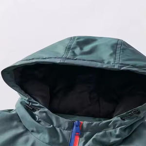 Windbreaker <b>Jacket</b> Oversize Hooded Half Zip <b>Pullover</b> Solid Dyed Winter Starter Football <b>Jacket</b> Stand Windproof door Activities - Product Image 6