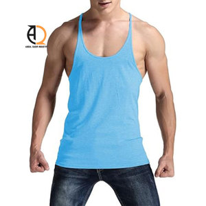 Camiseta Deportiva sin Mangas para Hombre, Corte Ajustado, para Gimnasio - Product Image 1