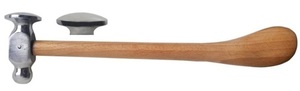 Marteau de polissage pour bijoux en fer avec tête en laiton et nylon, modèle 431A SUNTOOLS/STIPL du Punjab pour usage DIY - Product Image 2