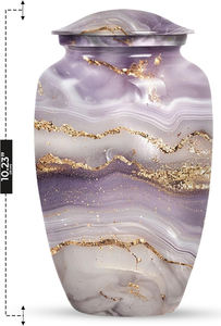 Urnas de Cremación de Latón para Cenizas de Adultos, Urnas Hechas a Mano para Hombres y Mujeres, Urnas Decorativas, Urnas Funerarias - Product Image 2