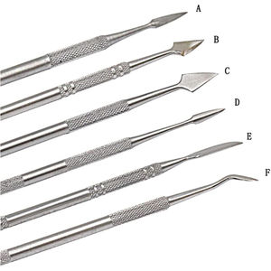Outils de sculpture sur cire personnalisables, kit d'instruments chirurgicaux dentaires professionnels en acier inoxydable de qualité supérieure, outil à source d'alimentation manuelle - Product Image 4