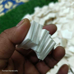 Carrés d'Os de Buffle Blanc Naturel Artisanat Écologique Premium Fait Main Utilisation Art Moderne Meilleur Prix - Product Image 6