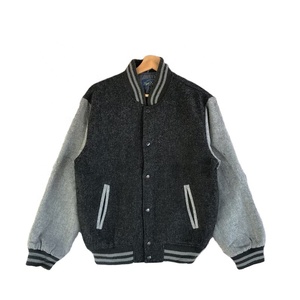 Veste universitaire en laine pure pour hommes, personnalisable avec logo brodé, vente en gros OEM 2025 - Product Image 1