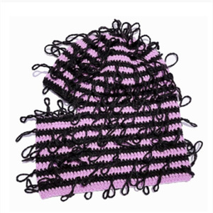 Nouvelle Arrivée Cagoule Tricotée à Un Trou Effet Vieilli Designer Cyberpunk Masque de Ski Couvre-Tout - Product Image 4