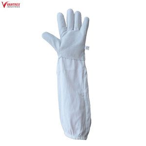 Guantes de apicultura de piel de cabra premium con mangas largas ventiladas y puños a prueba de picaduras, de seguridad y protección, los más vendidos para apicultura. - Product Image 4