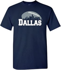 Camiseta negra Detroit Football City Skyline, camiseta de algodón con tema deportivo, 100% algodón, talla pequeña 5XL - Product Image 2