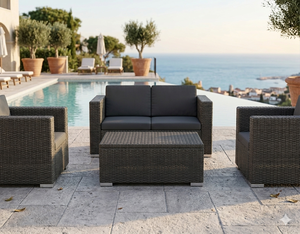 Muebles de ratán elegantes para exteriores, juegos de salón, juegos de saint living - Product Image 2