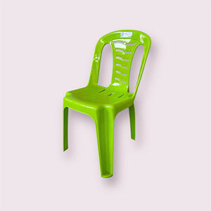 Chaise de jardin d'extérieur en plastique empilable 63x34x55cm - Fauteuil de banquet et de plage - Vente en gros - Product Image 5