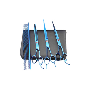 Ciseaux à effiler pour barbier en acier inoxydable de qualité A+ professionnels pour droitiers, couleur personnalisée, emballage personnalisé - Product Image 5