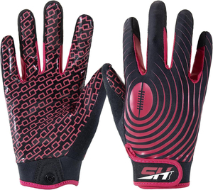 Gants de receveur de football de niveau élite, adhérence super collante, performance optimale pour les matchs de gridiron compétitifs. - Product Image 5