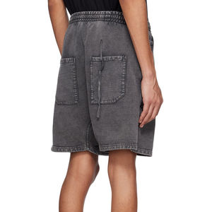 Pantalones Cortos de Mezclilla para Hombre, Estilo Cargo, Lavado Azul, Casuales, con Múltiples Bolsillos, de Algodón, para Verano, con Logotipo Personalizado, Ropa Urbana, OEM - Product Image 3