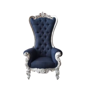 Chaises de trône de luxe pour hôtel Chaises de trône royal à dossier haut pour la fabrication de meubles de salle à manger et d'événements en Indonésie - Product Image 1