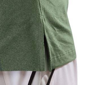 Débardeur d'entraînement sans manches vert olive pour homme, léger et respirant, idéal pour la gym et le fitness - Product Image 6