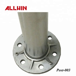 Tấm Kính Inox Một Khe Lan Can Lan Can Vuông Post - Product Image 6