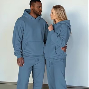 Custom Mens <b>Tracksuit</b> Hoodie and Jogger Set Casual Sportswear Winter Apparel Manufacturer - Product Image 1