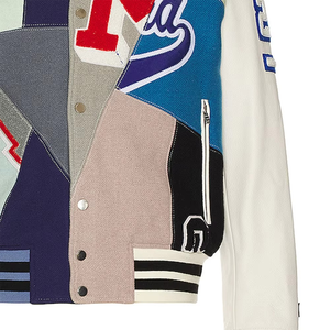 Vestes universitaires en gros, design personnalisé, vestes de l'équipe scolaire, vestes Letterman brodées sur mesure, vestes Letterman unisexes streetwear - Product Image 6