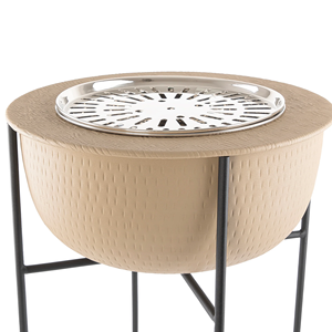 Support de chauffage portable en métal avec design pliable pour un rangement et un transport faciles pour le chauffage domestique - Product Image 2