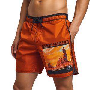 Pantalones Cortos de Nailon para Hombre con Diseño Canyon Rush e Innovación en Ropa Deportiva Ligera - Product Image 2