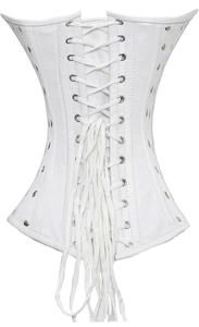 คอร์เซ็ตของผู้หญิงวินเทจชุดกระชับสัดส่วนเซ็กซี่แบบโอเวอร์บัสท์คอร์เซ็ทหนังระบายอากาศทันสมัยสำหรับขนาดใหญ่พิเศษ - Product Image 5