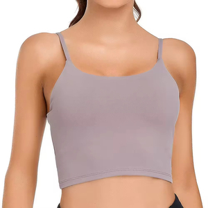 Sujetador Deportivo Sexy para Mujer, Venta al Por Mayor, Ropa Deportiva, Bralette Transpirable, Sujetador Deportivo Sólido para Gimnasio y Running - Product Image 5