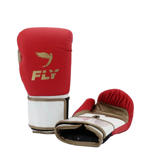 ถุงมือชกมวย MMA หนังแท้ ยี่ห้อ Fly ปรับแต่งได้ตามต้องการ สำหรับมืออาชีพ แบบ Sanda  สำหรับทั้งชายและหญิง คุณภาพสูง ปิดแบบผูกเชือก - Product Image 1
