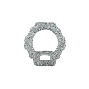 Reloj Completamente Adornado con Diamantes, Bisel Disponible en Diamantes Naturales y Moissanita, Accesorio de Reloj de Lujo Estilo Hip Hop, Otros Relojes - Product Image 1